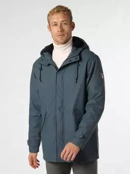 Трехольм функциональная куртка Derbe, синий