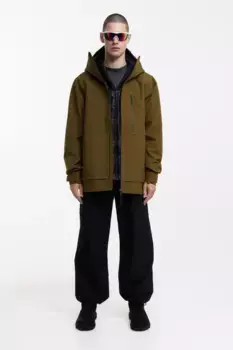 Трехслойная мембранная куртка от stormmove H&M, зеленый