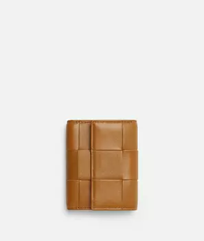 Трехслойный кошелек на молнии Bottega Veneta