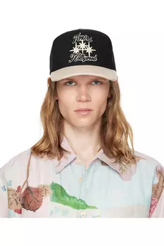 Трехзвездная бейсболка варсити Amiri, черный