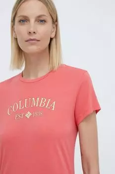 Трек футболка Columbia, красный