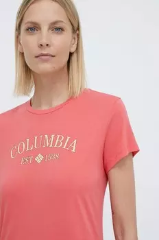 Трек футболка Columbia, красный