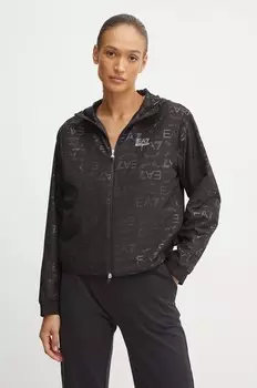 Трекинговая куртка EA7 Emporio Armani, черный