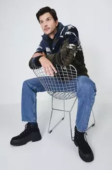 Трекинговые ботинки из медицинской замши Medicine, черный