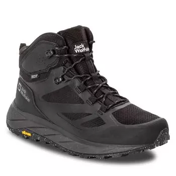 Трекинговые ботинки Jack Wolfskin TerraventureTexapore Mid, черный