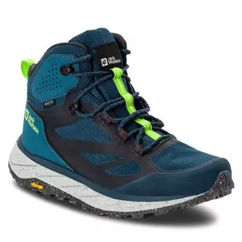 Трекинговые ботинки Jack Wolfskin TerraventureTexapore Mid, темно-синий