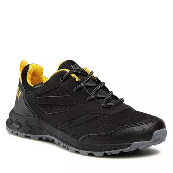 Трекинговые ботинки Jack Wolfskin WoodlandTexapore Low, черный