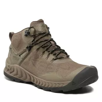 Трекинговые ботинки Keen NxisEvo Mid, хаки