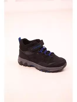 Трекинговые ботинки унисекс с кожаной липучкой Soho Exclusive, черный