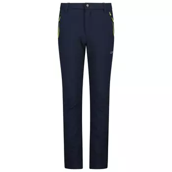Трекинговые брюки Cmp Kid's Long Pant, цвет Black Blue/Lime