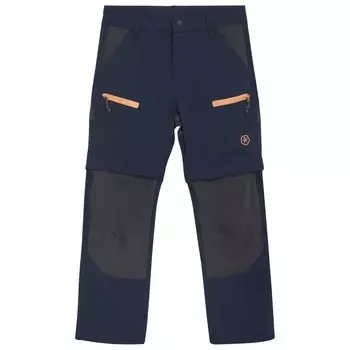 Трекинговые брюки Color Kids Kid's Stretch Zip Off, цвет Total Eclipse