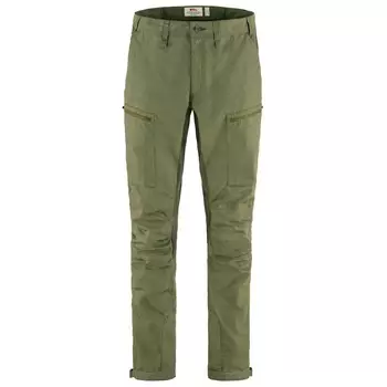 Трекинговые брюки Fjllrven Abisko Lite Trekking Trousers, цвет Green/Laurel Green