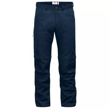 Трекинговые брюки Fjllrven High Coast Trousers Zip Off, темно синий