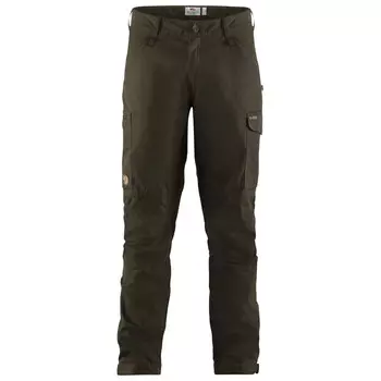 Трекинговые брюки Fjllrven Kaipak Trousers, цвет Dark Olive