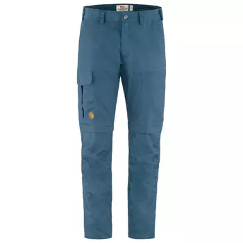 Трекинговые брюки Fjllrven Karl Pro Zip Off Trousers, цвет Indigo Blue