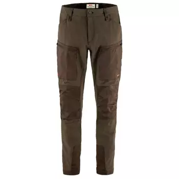 Трекинговые брюки Fjllrven Keb Agile Trousers, цвет Dark Olive