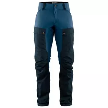 Трекинговые брюки Fjllrven Keb Trousers, цвет Dark Navy/Uncle Blue