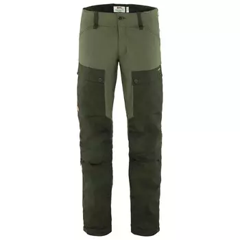 Трекинговые брюки Fjllrven Keb Trousers, цвет Deep Forest/Laurel Green