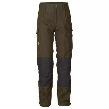 Трекинговые брюки Fjllrven Kids Vidda Trousers, цвет Dark Olive