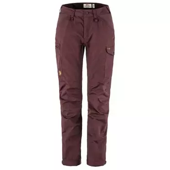 Трекинговые брюки Fjllrven Women's Kaipak Trousers Curved, цвет Port