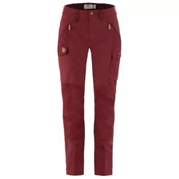 Трекинговые брюки Fjllrven Women's Nikka Trousers Curved, цвет Bordeaux Red