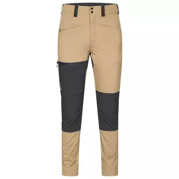 Трекинговые брюки Haglfs Women's Lite Slim Pant, цвет Sand/Magnetite