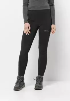 Трекинговые брюки Jack Wolfskin "KAMMWEG TIGHTS W", черный