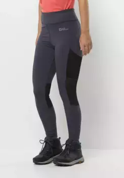 Трекинговые брюки Jack Wolfskin "KENSTEIG TIGHTS W", цвет Graphite