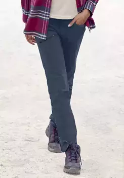Трекинговые брюки LASCANA ACTIVE с 3 карманами на молнии, цвет морской волны