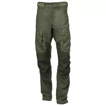 Трекинговые брюки Norrna Finnskogen Hybrid, зеленый