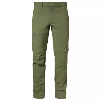 Трекинговые брюки Schffel Pants Koper1 Zip Off, цвет Balsam Green
