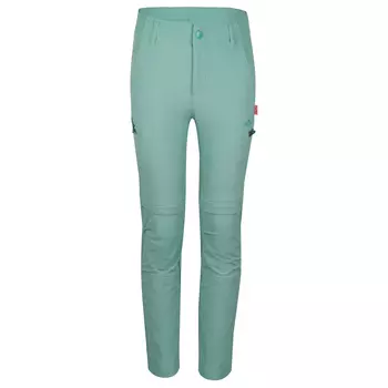 Трекинговые брюки Trollkids Kid's Kjerag Zip Off, цвет Glacier Green