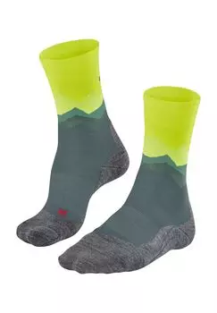 Трекинговые носки TK2 Crest, из шерсти мериноса, мужские FALKE, цвет Steel Grey