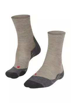 Трекинговые носки TK2, из натуральной шерсти, женские FALKE, цвет Moon Mist