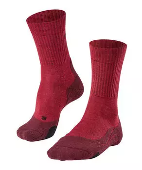 Трекинговые носки "тк 2 шерсть Falke, красный