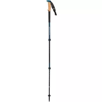Трекинговые палки Alpine Carbon Cork WR Black Diamond, цвет Astral Blue