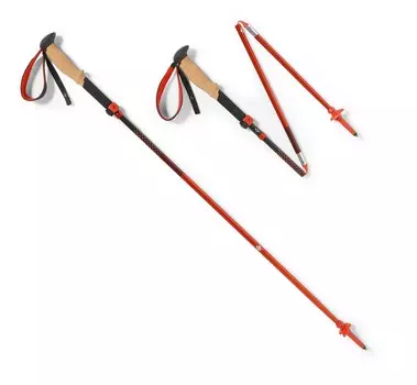 Трекинговые палки Pursuit FLZ - пара Black Diamond, красный