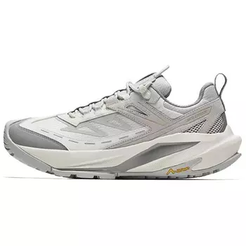 Трекинговые походные ботинки мужские с низким верхом Cumulus Grey/Ivory White/Pigeon Grey Anta