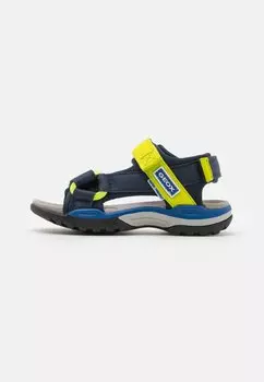 Трекинговые сандалии BOREALIS BOY Geox, цвет navy/lime
