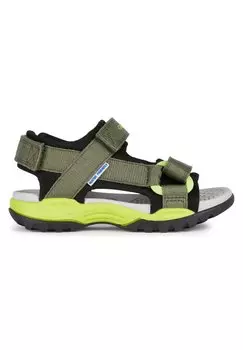 Трекинговые сандалии BOREALIS Geox, цвет military lime