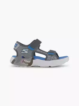 Трекинговые сандалии CREATURE SPLASH - с подсветкой Skechers, серый