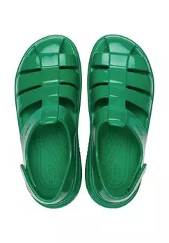 Трекинговые сандалии Crocs, зеленый