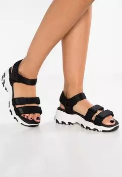 Трекинговые сандалии D'LITES Skechers, черный