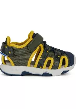Трекинговые сандалии Geox, цвет military ochre yellow