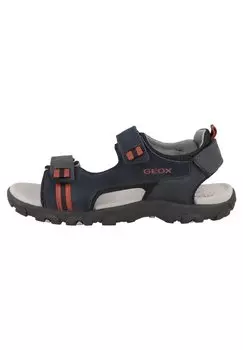 Трекинговые сандалии Geox, цвет navy dark red