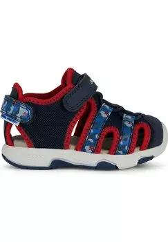 Трекинговые сандалии Geox, цвет navy red