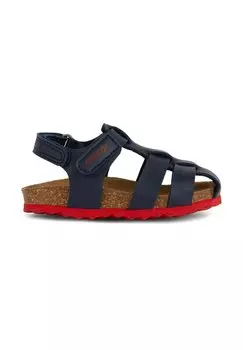 Трекинговые сандалии Geox, цвет navy red