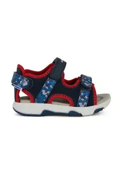 Трекинговые сандалии Geox, цвет navy red