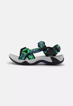 Трекинговые сандалии Kids Hamal Hiking Unisex CMP, цвет blue/verde fluo
