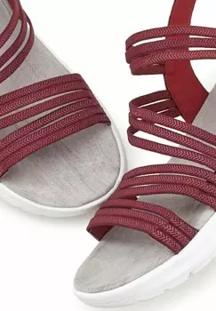 Трекинговые сандалии LASCANA, красный